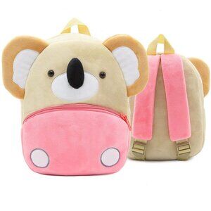 Cute Animal Plush Backpack for Toddlers Kids Gift Bag ( koala )
